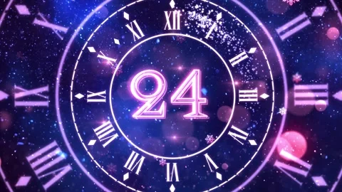 New Year Countdown 2026 V2 Stock Footage 314570419