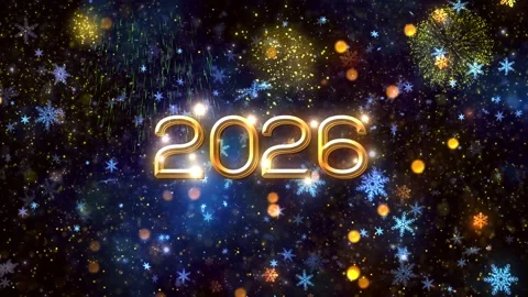 New Year Countdown 2026 V4 Vídeo Stock 315516048