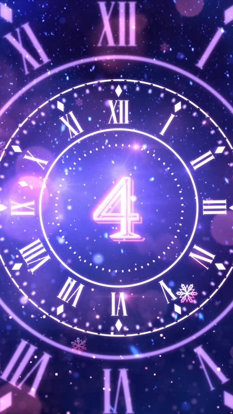 New Year Countdown 2026 V5 Stock Footage 316154659