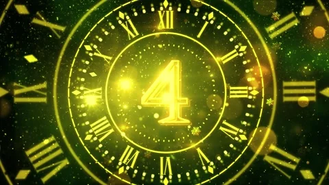 New Year Countdown 2026 V6 Stock Footage 314568970