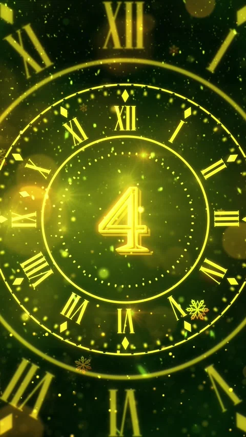 New Year Countdown 2026 V6 Stock Footage 316154684