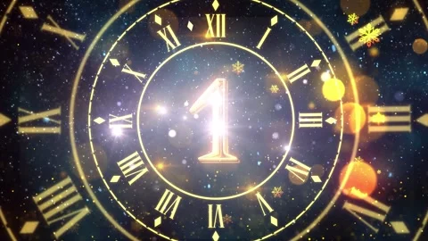 New Year Countdown 2026 V7 Stock Footage 314569351
