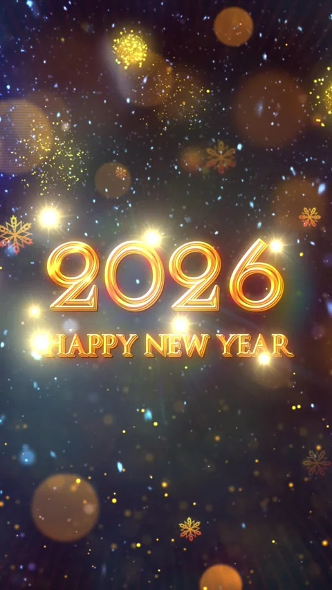 New Year Countdown 2026 V7 Stock Footage 316156229