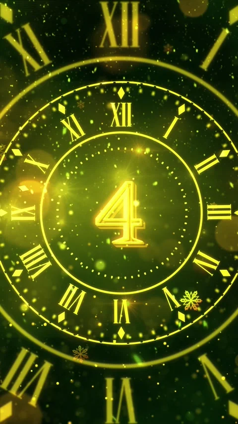 New Year Countdown 2027 V6 Vídeo Stock 340760124