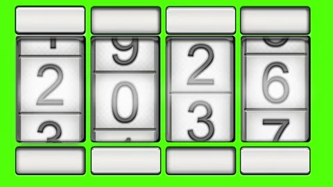 New Year Countdown Stock Footage 340150320
