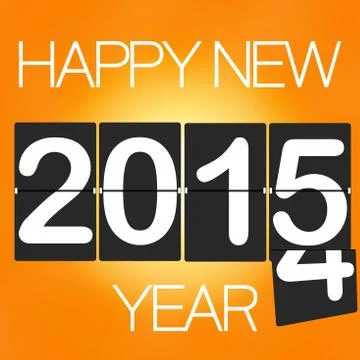 New year creative fresh design Stock Illustration