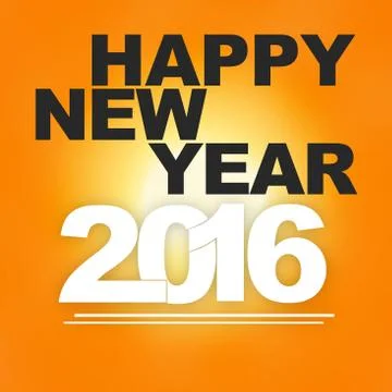 New year creative fresh design Stock Illustration