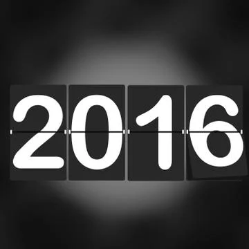 New year creative fresh design Stock Illustration