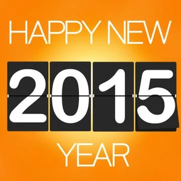 New year creative fresh design Stock Illustration