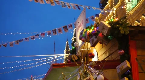 New year decoration Vídeo Stock 58468682