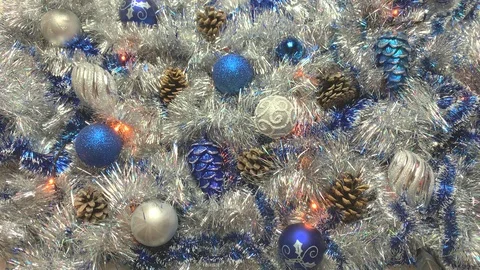 New Year decoration Stock Footage 120150236