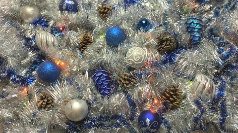 New Year decoration Stock Footage 120151734