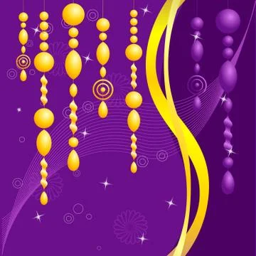 New Year Decoration Illustrazione stock