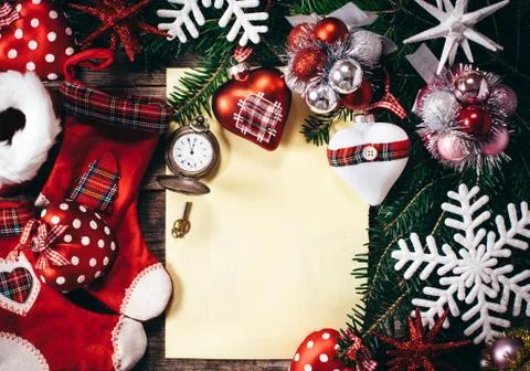 New year decoration Foto stock