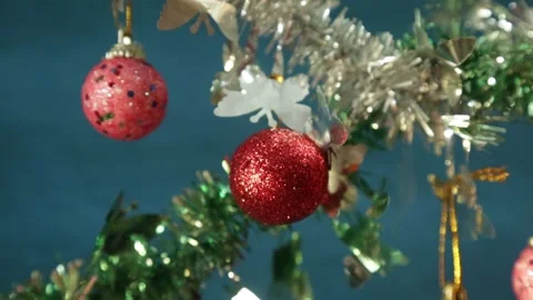 New year decorations background Stock Footage 295309627