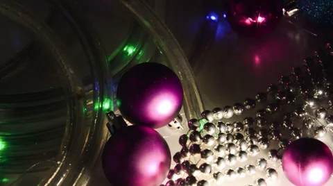 New Year decorations Stock Footage 43371599