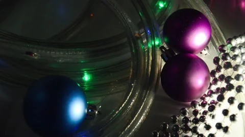 New Year decorations Stock Footage 43372079