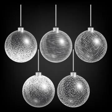 New year decorations Illustrazione stock