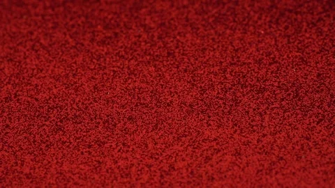 New year decorative red gift paper with blinking points turning slowly around. Stock Footage 250116533