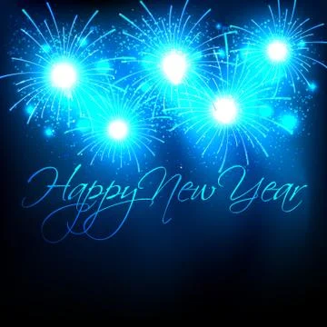 New year design Stock Illustration