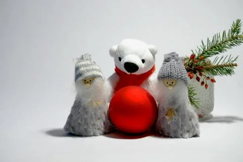 New Year on the doorstep. Stock Photos