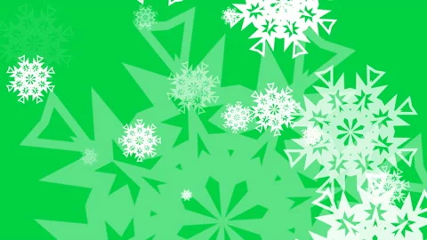 New year element of background for video greeting card. Happy snowflakes Stock Footage 218627707