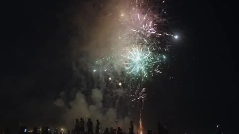 new year eve fireworks in bali