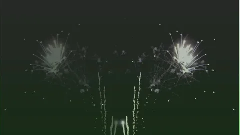 New Year firework display Stock Footage 296615271