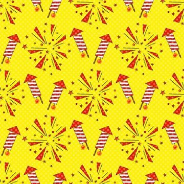 New Year Firework Stock Illustration