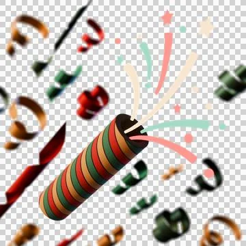 New Year Firework Stock Illustration