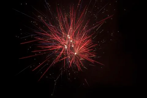 New year firework Stock Photos