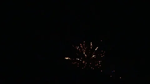 New Year Fireworks Stock Footage 107778400