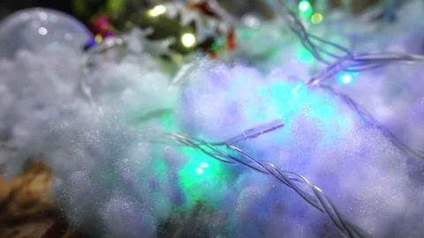 New year flickering light bulbs Stock-Footage 143395421