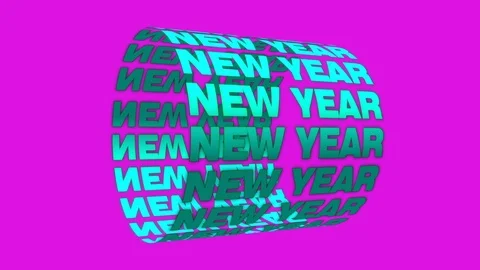 NEW YEAR Stock Footage 119630743