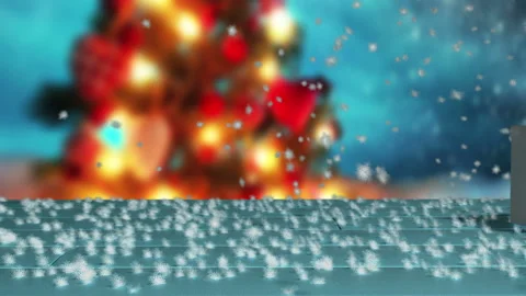 New year gift animation Stock-Footage 89242397