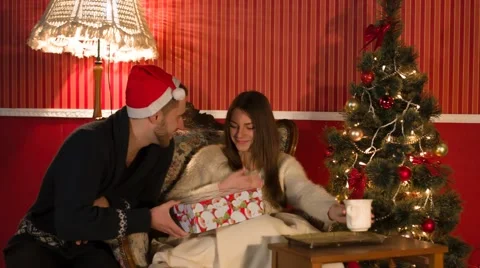 New Year Gift Stock Footage 67455778