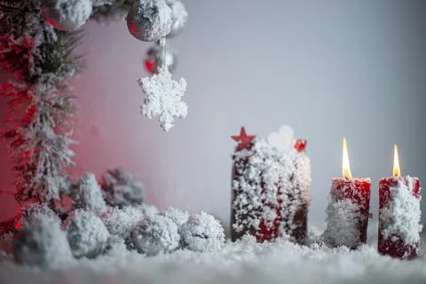 New year gift Stock Photos