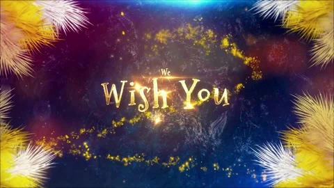 New Year Greeting Slideshow Modèle After Effects