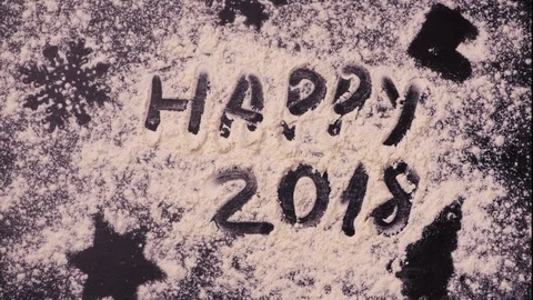 New year greetings Stock Footage 81163879