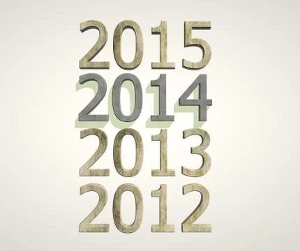 New year Stock Illustration