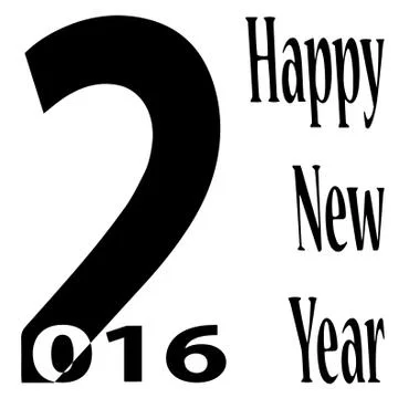 New Year Stock Illustration