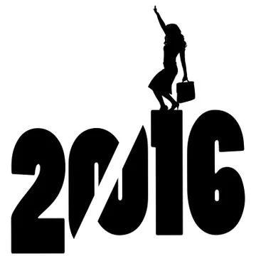 New Year Stock Illustration