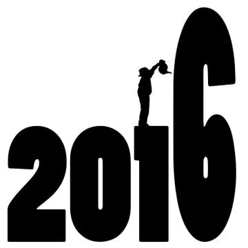 New Year Stock Illustration