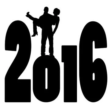 New Year Stock Illustration