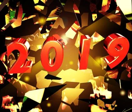 New year Stock Illustration