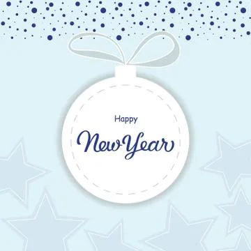 New year Stock Illustration