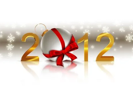 New year illustration Stock Illustration