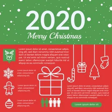 New year infographic Stock Illustration