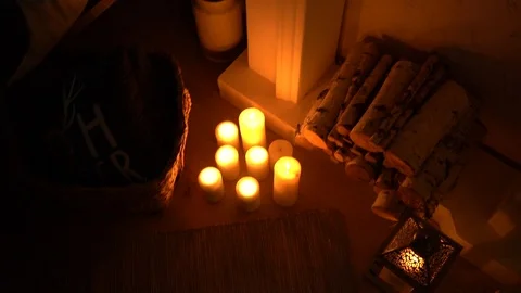 New year interior Vídeo Stock 119868548