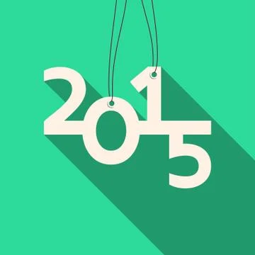 New year invitation Stock Illustration